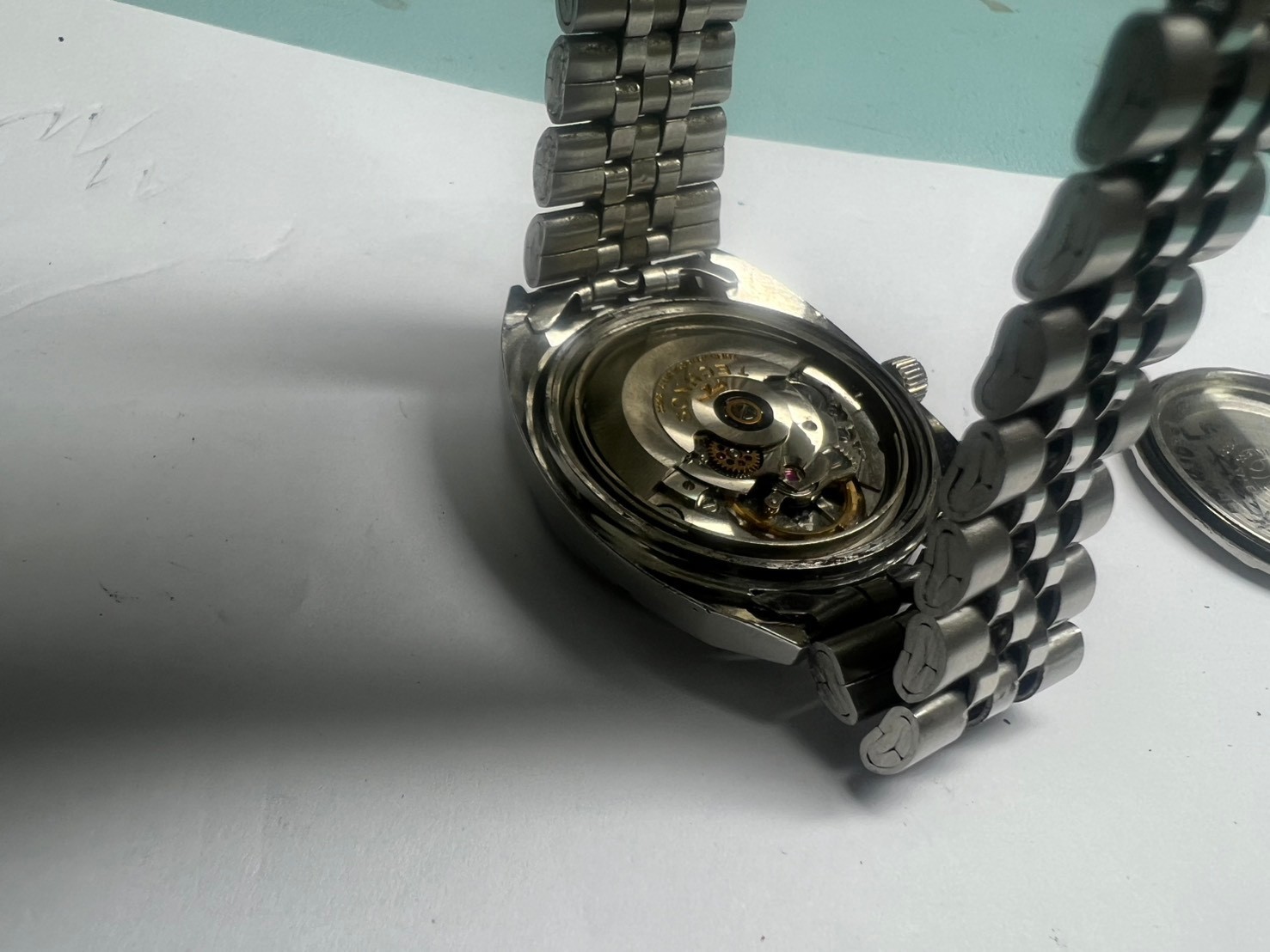 78. Technos date Sky Light 34.8 mm running cal 2632