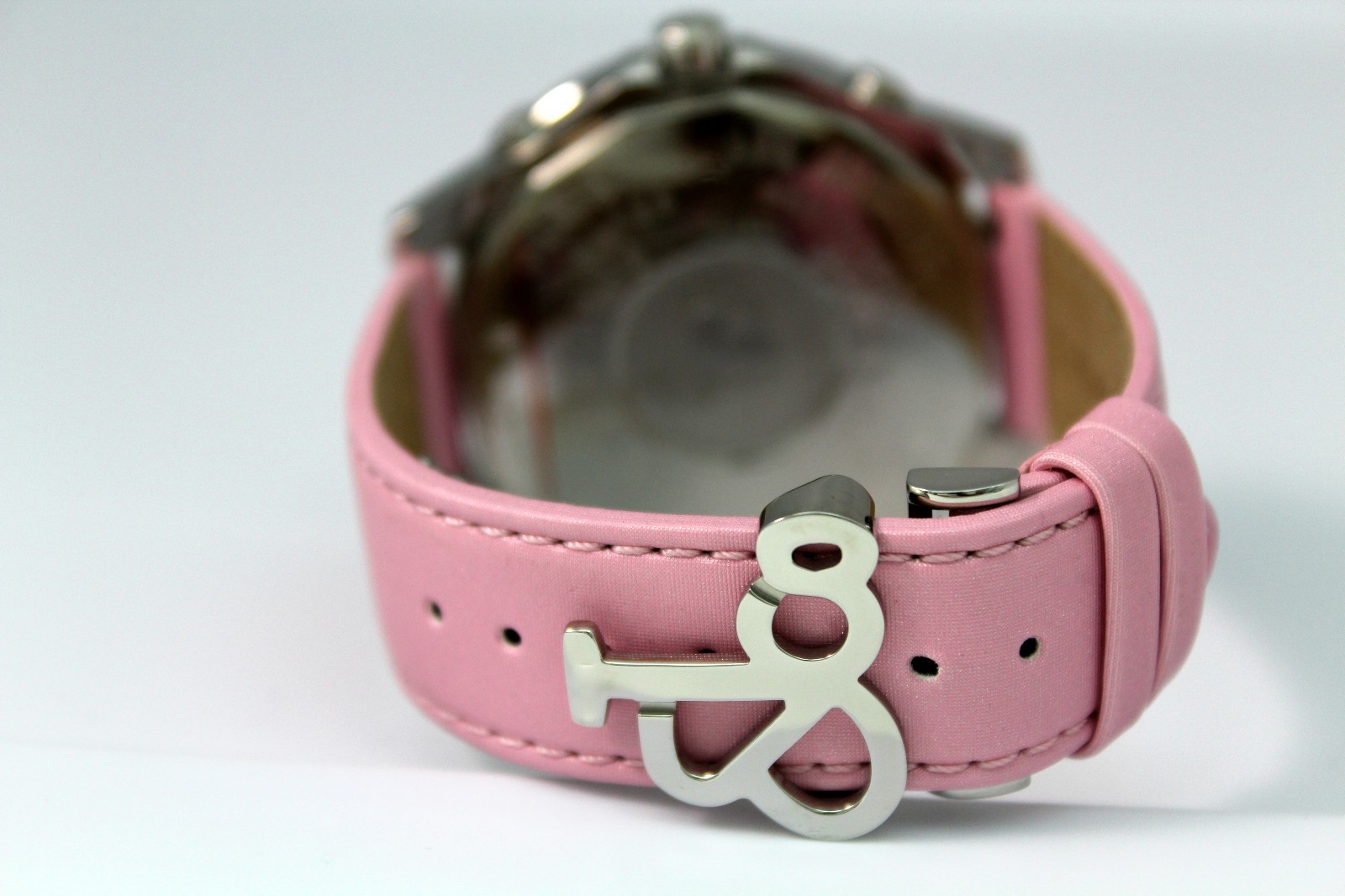 JACOB & CO 47MM 5 TIME ZONE JC24DA AUTHENTIC STAINLESS STEEL LADIES DIAMOND WATC