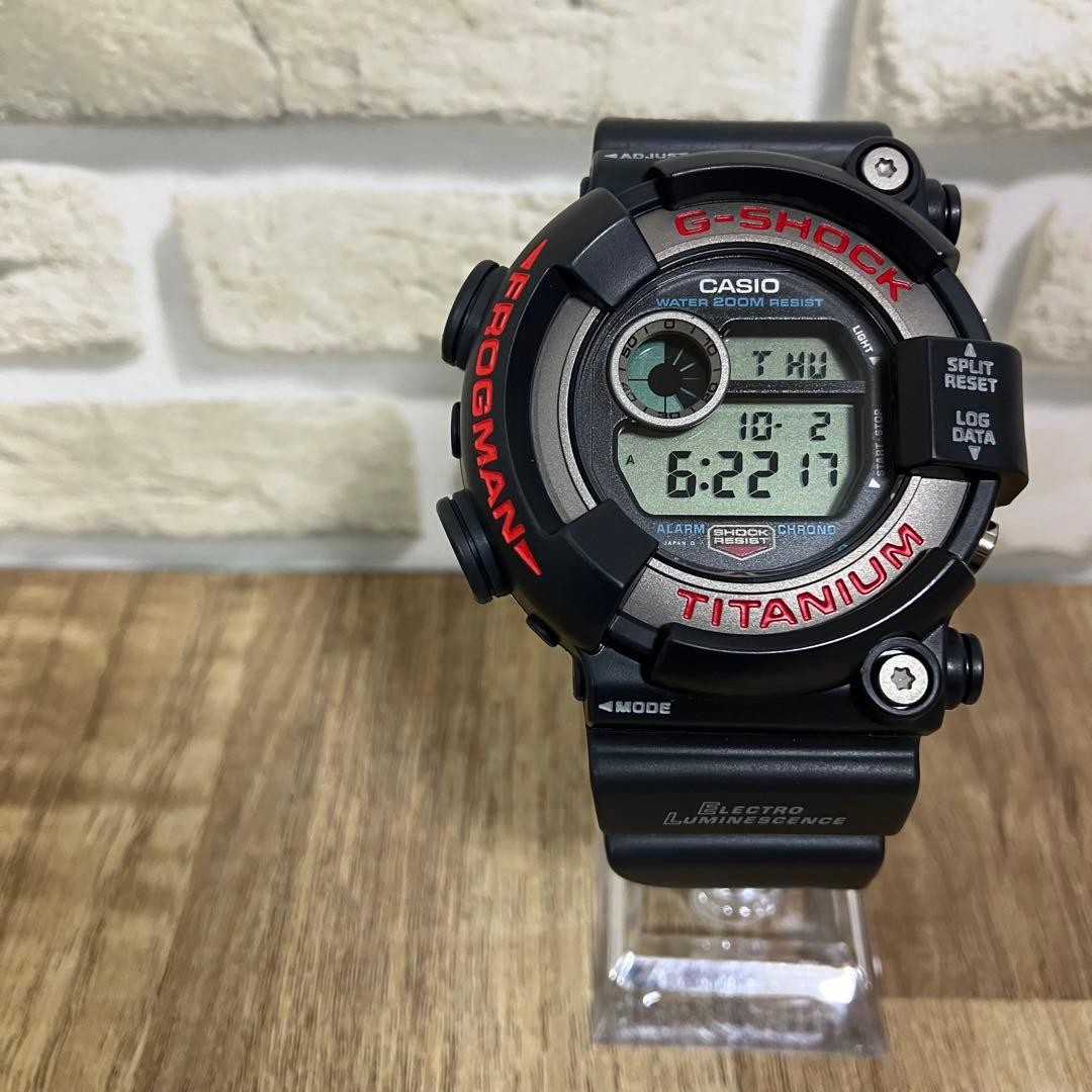 condition G SHOCK FROGMAN DW 8200 Divers Watch Waterproof Casio