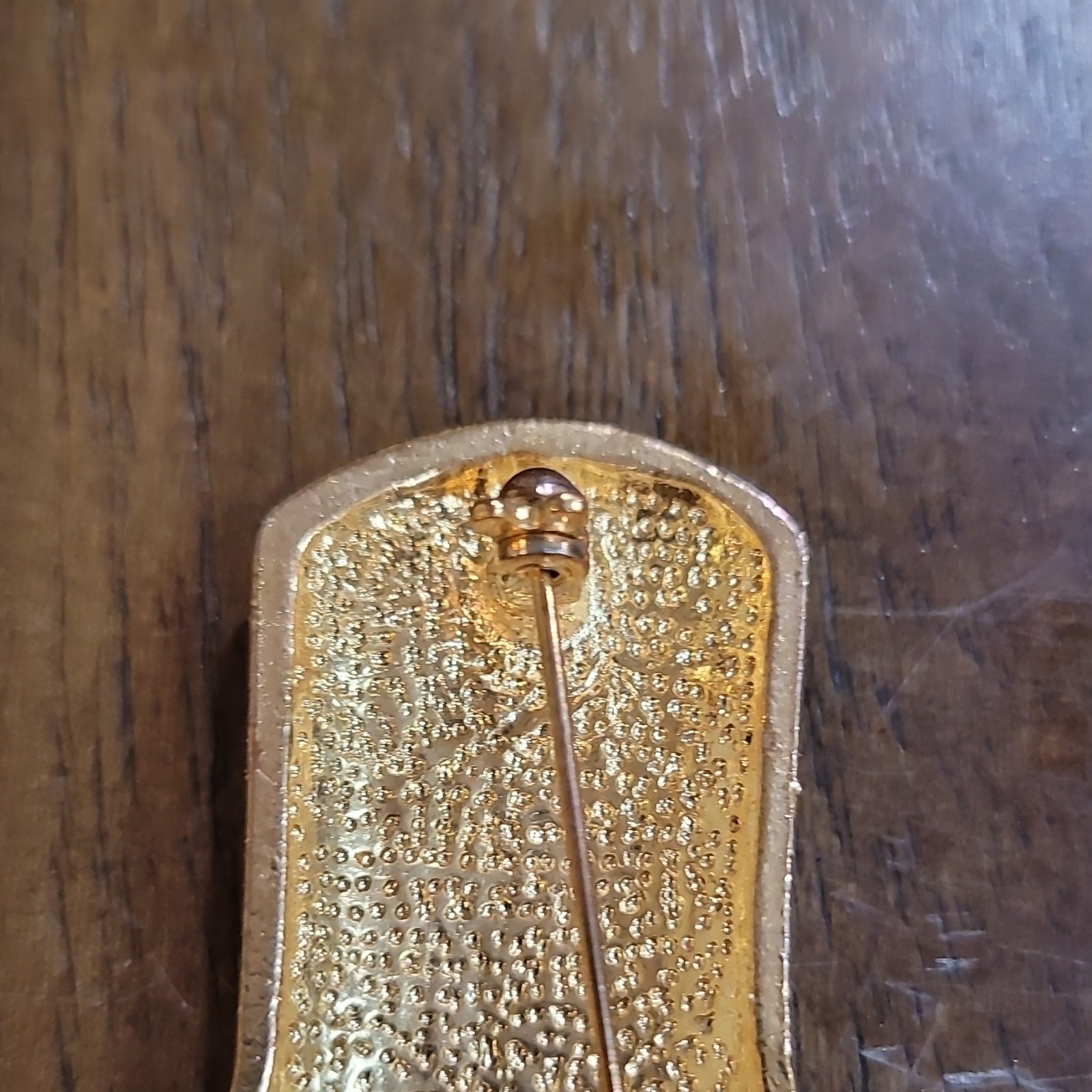 Cowgirl Boot Pin Cowboy Brooch Pin Enamel Brooch Grey Black Gold Tone 1.75″