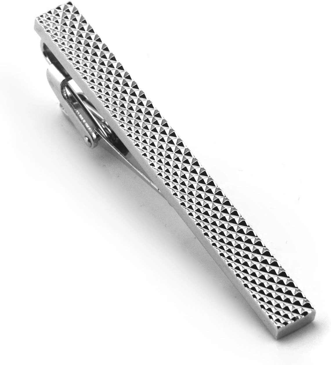 4 Pcs Stainless Steel Tie Clips for Men Classic Tie Bar Clip for Formal Business