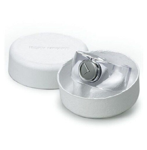 ISSEY MIYAKE SILAW001 Clear Bangle “O” Designed by Tokujin Yoshioka Quartz Watch
