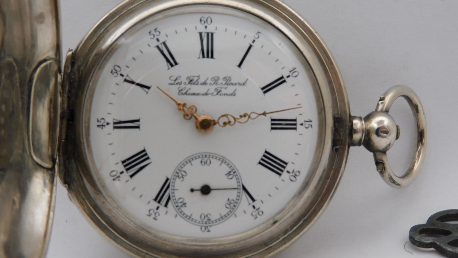 Silver pocket watch works soapette silver pocket watch works A339
