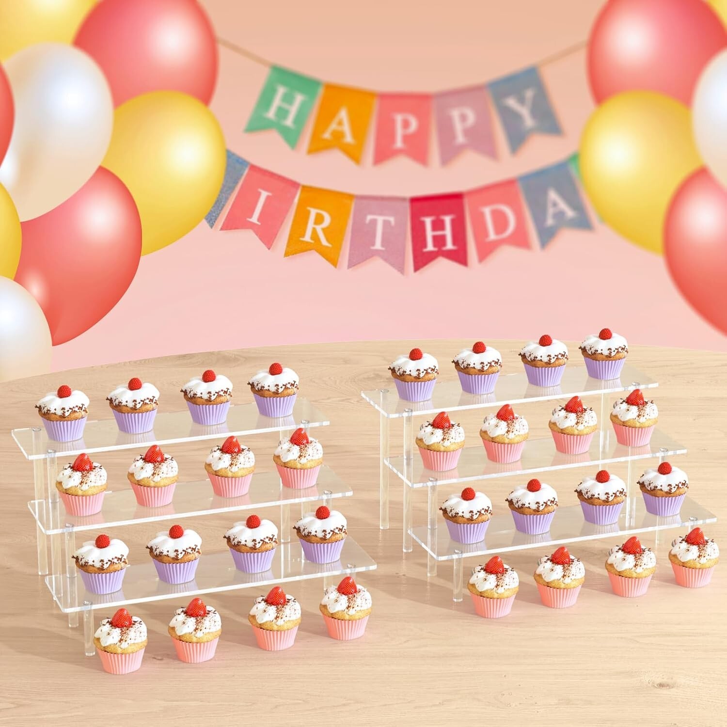 Multilayer Acrylic Display Rack – For Perfume, Cosmetics, Dolls & Nail Polish