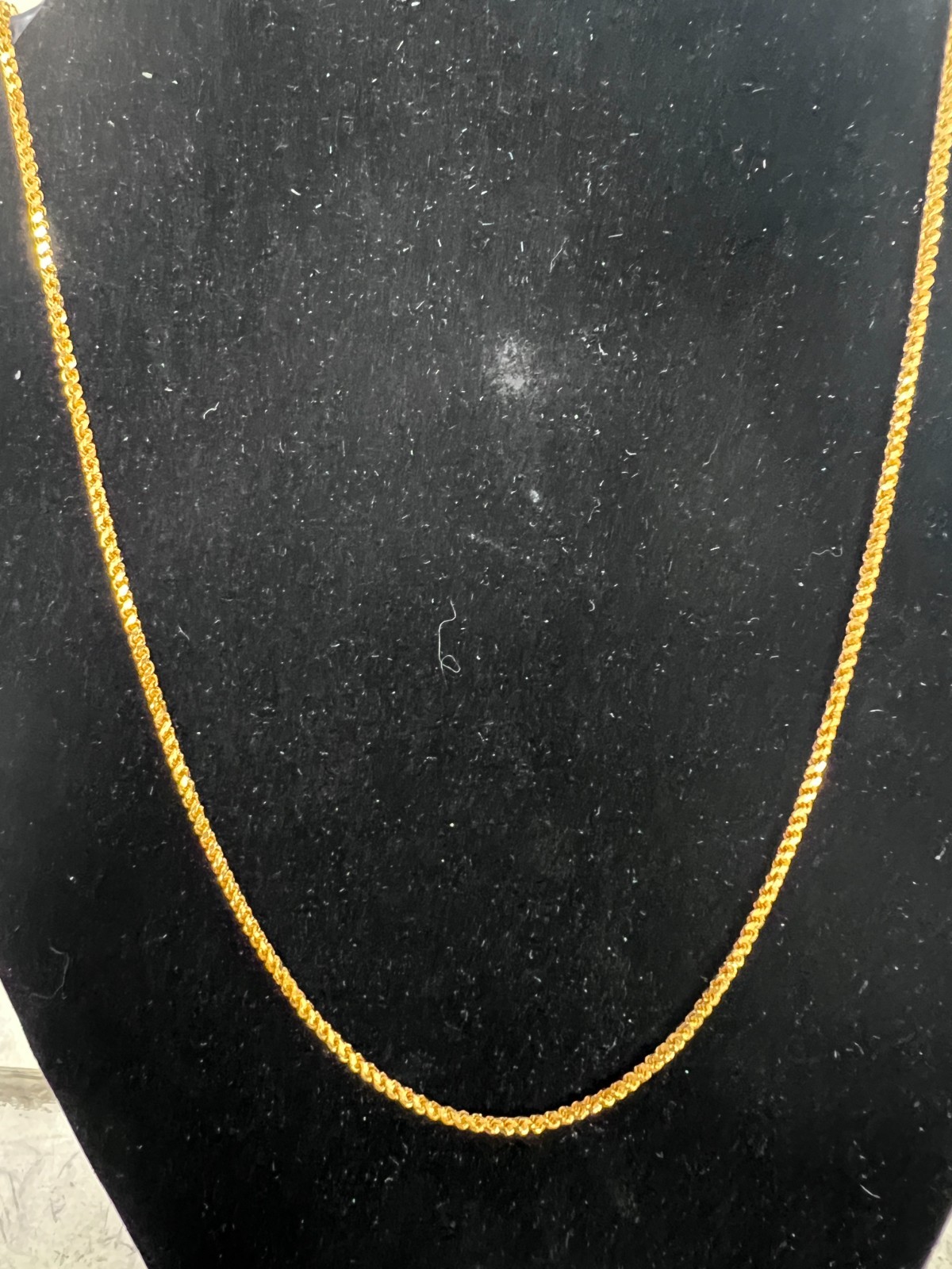 22k Yellow Gold Rope Chain 16 gram