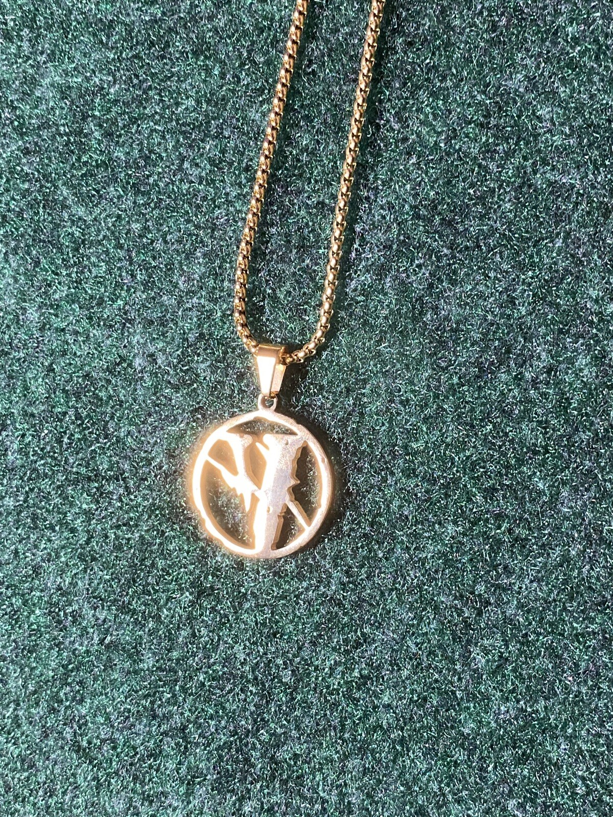 Custom Vlone Chain Necklace Pendant