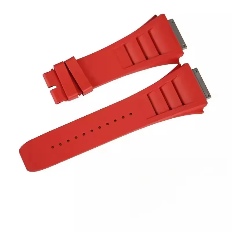 Replacement FKM Rubber Watch Strap Fits Richard Mille RM010 RM029 RM17-01 M Size
