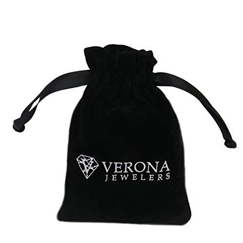 Verona Jewelers Sterling Silver Mens Figaro Link Chain 20.0 Inches NECKLACE