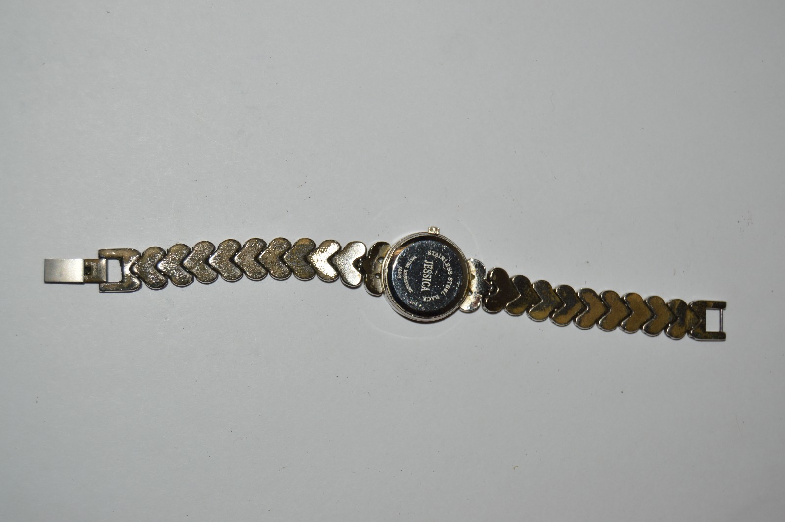 Nice JESSICA Jeweled Metal Women’s Working Wrist Watch 30545