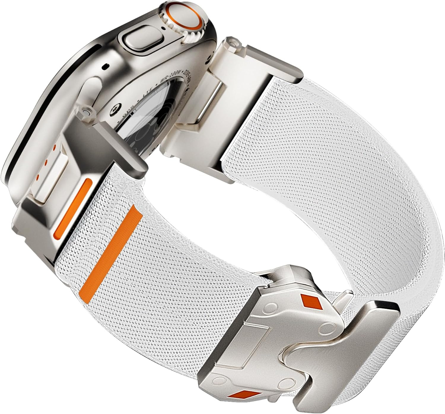 Stretchy Magnetic Watch Band For Apple Watch Bands Women Men Soft Nylon Strap