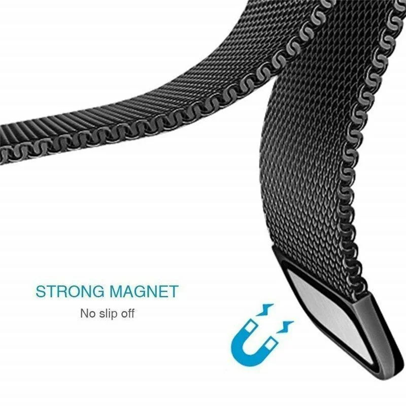 Milanese Loop Strap for Samsung Galaxy Watch 7 6 5 4 Magnetic Metal Watch Band
