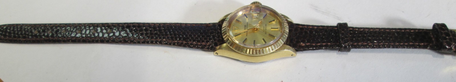 Ladies Tudor Princess Oysterdate Automatic Watch Ref 7637/13 NON-ORIGINAL BAND