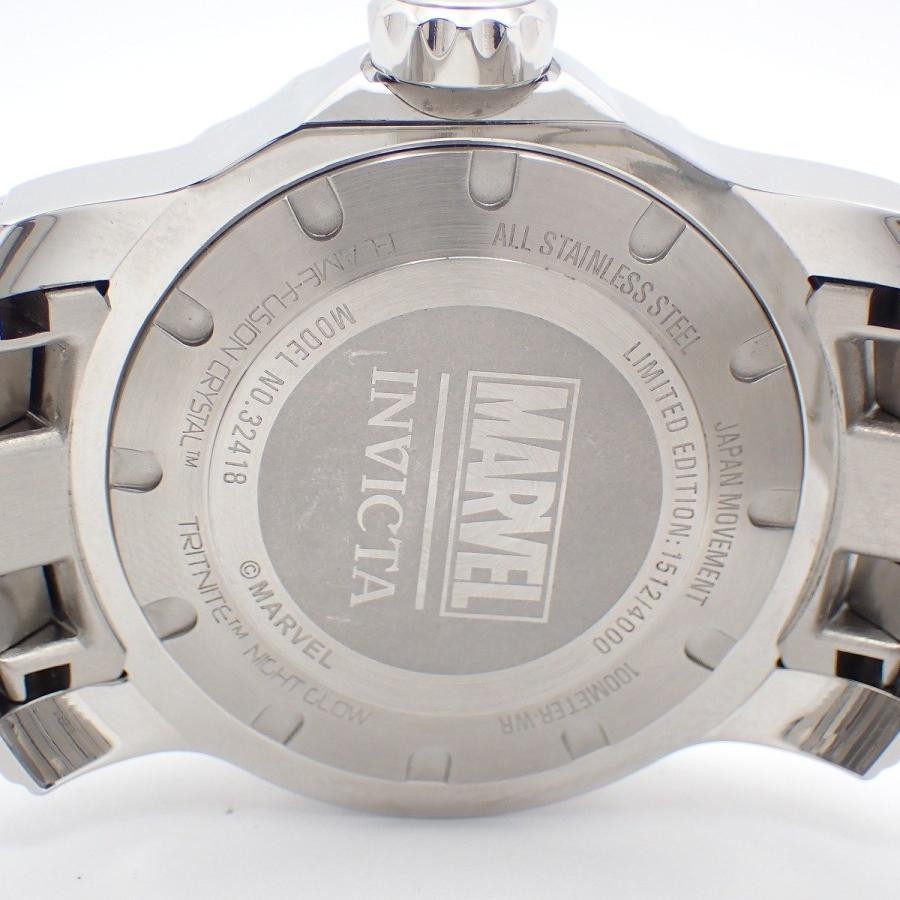 [Near mint] INVICTA x MARVEL Spider-Man Limited 32418 Quartz Men’s Watch Japan