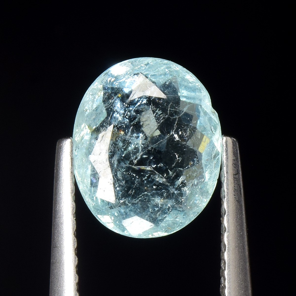 1.21Ct Copper Bearing Paraiba Tourmaline Ice Blue 100% Natural Gemstone Africa