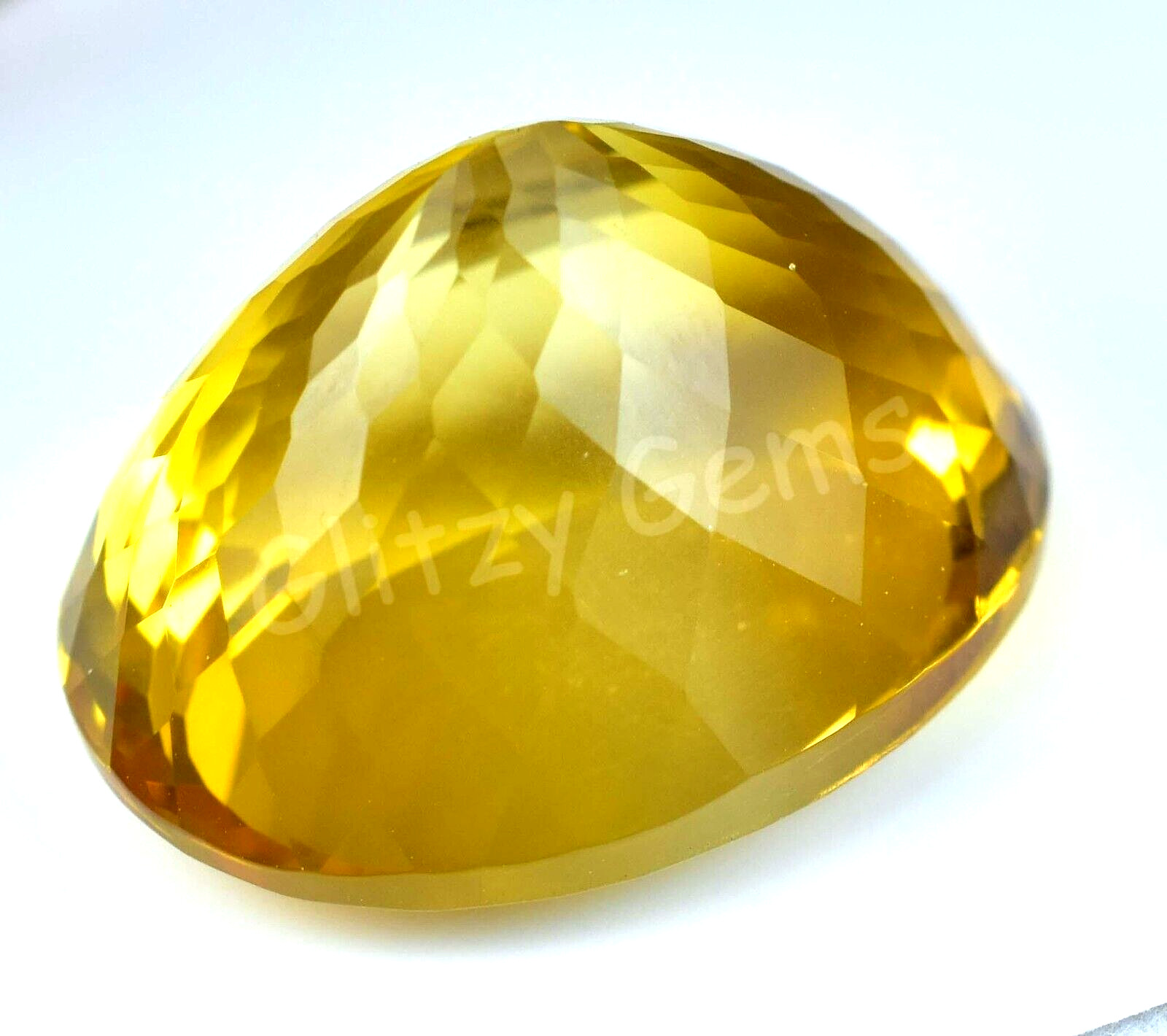Natural Big Size Bi-Color (Yellow) Tourmaline 48.45 Ct Oval Certified Gemstone