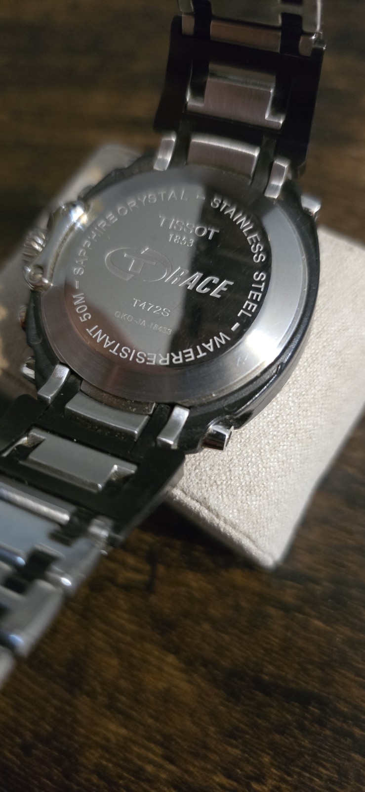 Tissot T-Race Men’s Quartz Chronograph Tachymeter Date Sapphire Steel