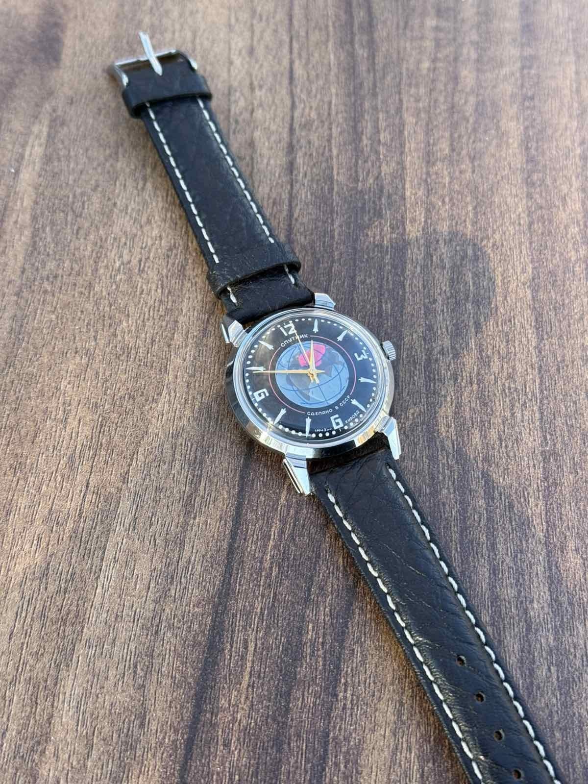 Watch Sputnik Mechanical Kirova Raketa Vintage Soviet USSR Russian Men’s Wrist