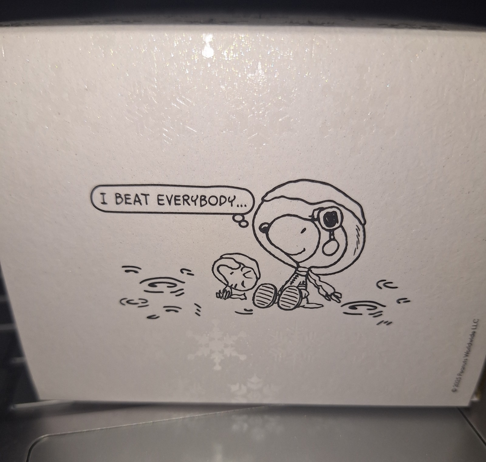 SWATCH x OMEGA Mission To Earthphase Moonshine Gold SNOOPY New W/ Receipt