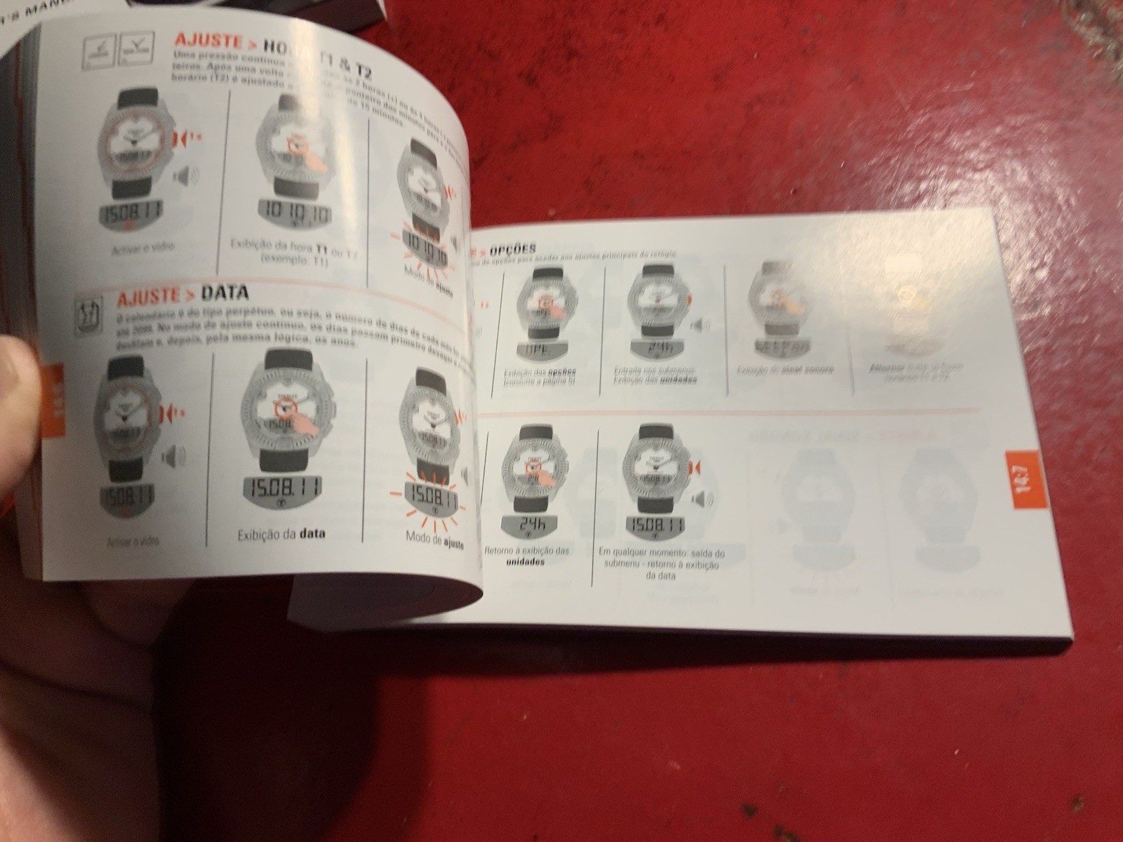 Tissot Tactile Functions Owners Manual User’s manual only One