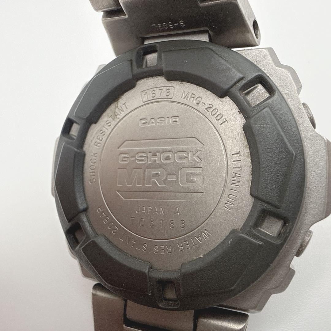 CASIO G SHOCK MR G MRG 200T Titanium G Shock Casio