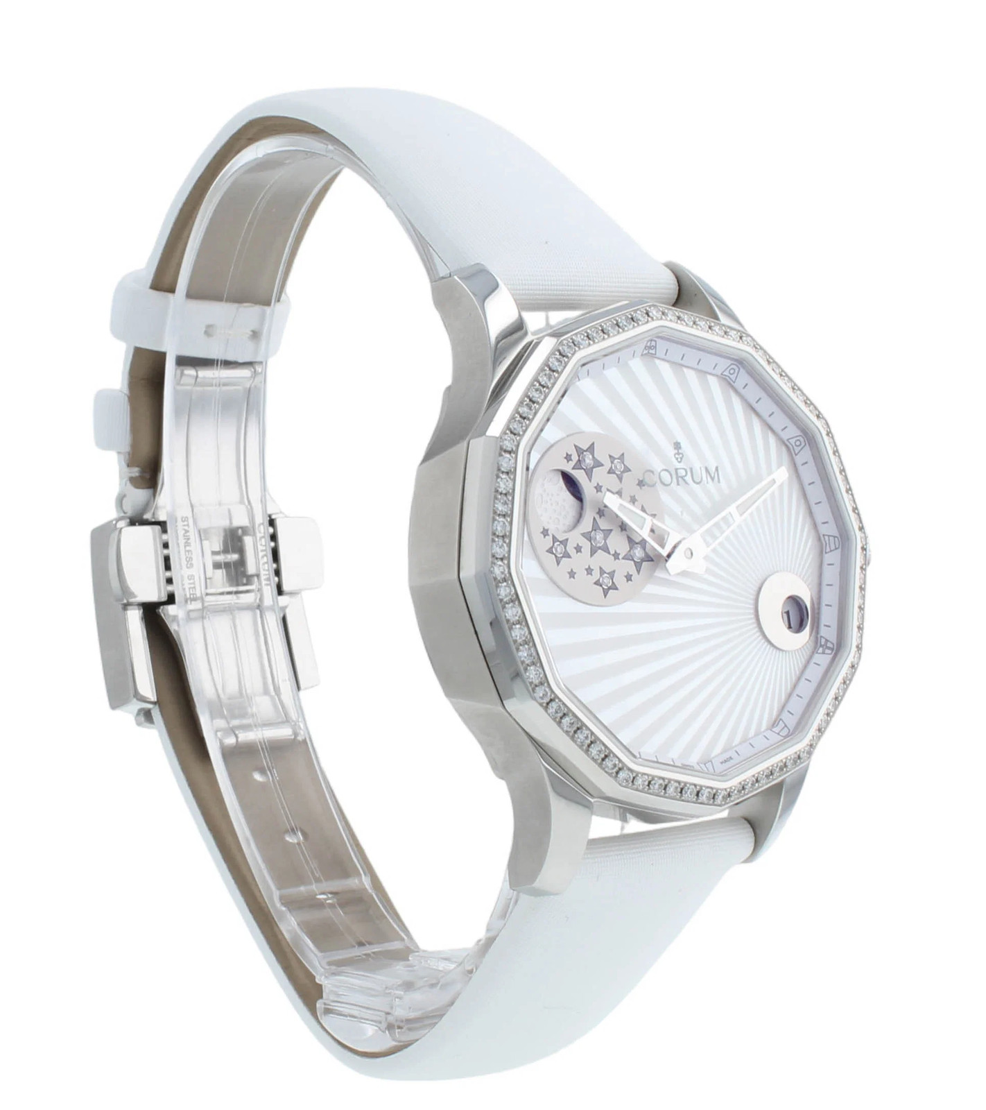 Corum Admirals Cup Legend 38mm White Dial Auto Men’s Watch 384.101.47/0F49 AA01