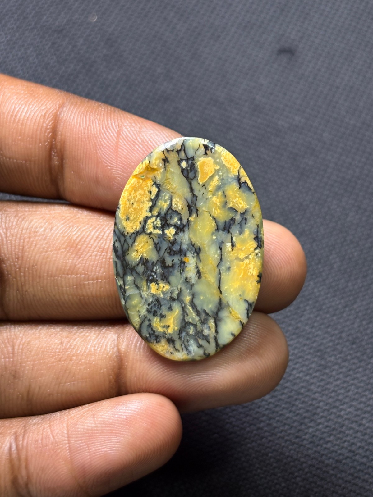 Tiger Dendrite Cabochon Natural Dendrite Loose Gemstone Jewelry 22 Cts. ME-15221