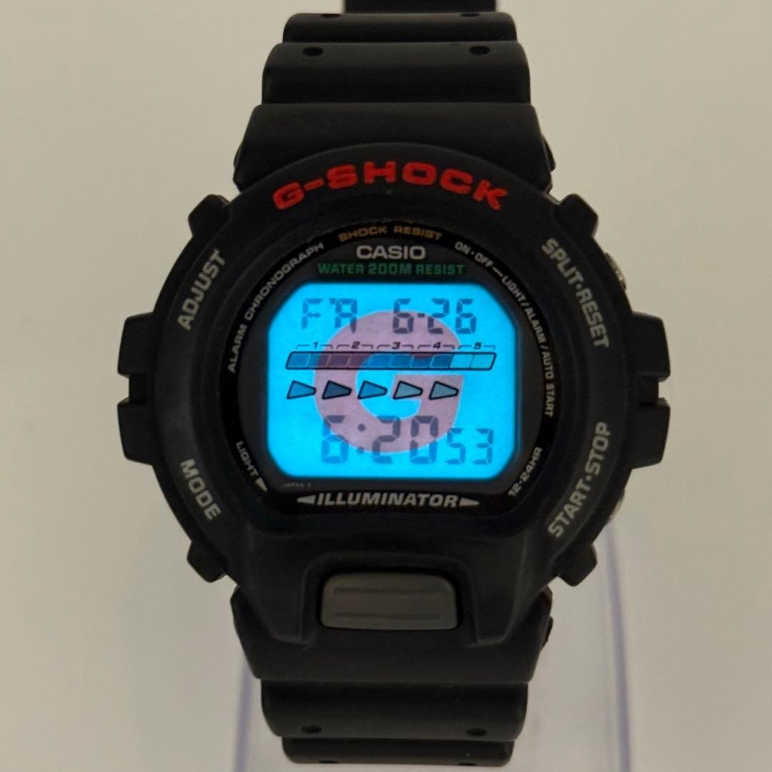 Working Casio G SHOCK DW 6600 1V digital black
