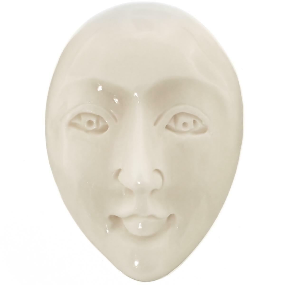 1″ 25mm 1-5-10Pcs Lot Open Eye Goddess Face Bison Bone Cab Bead Cabochon