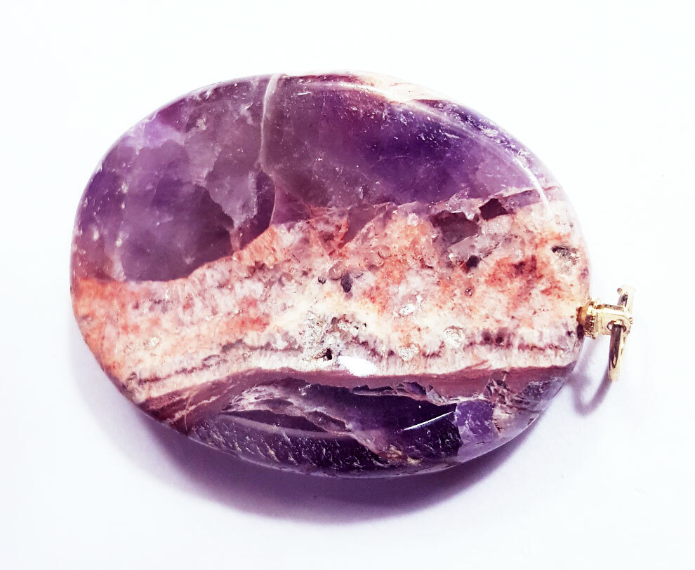 100% Natural Amethyst 99.20 Ct Certified Loose Gemstone Use For Pendant