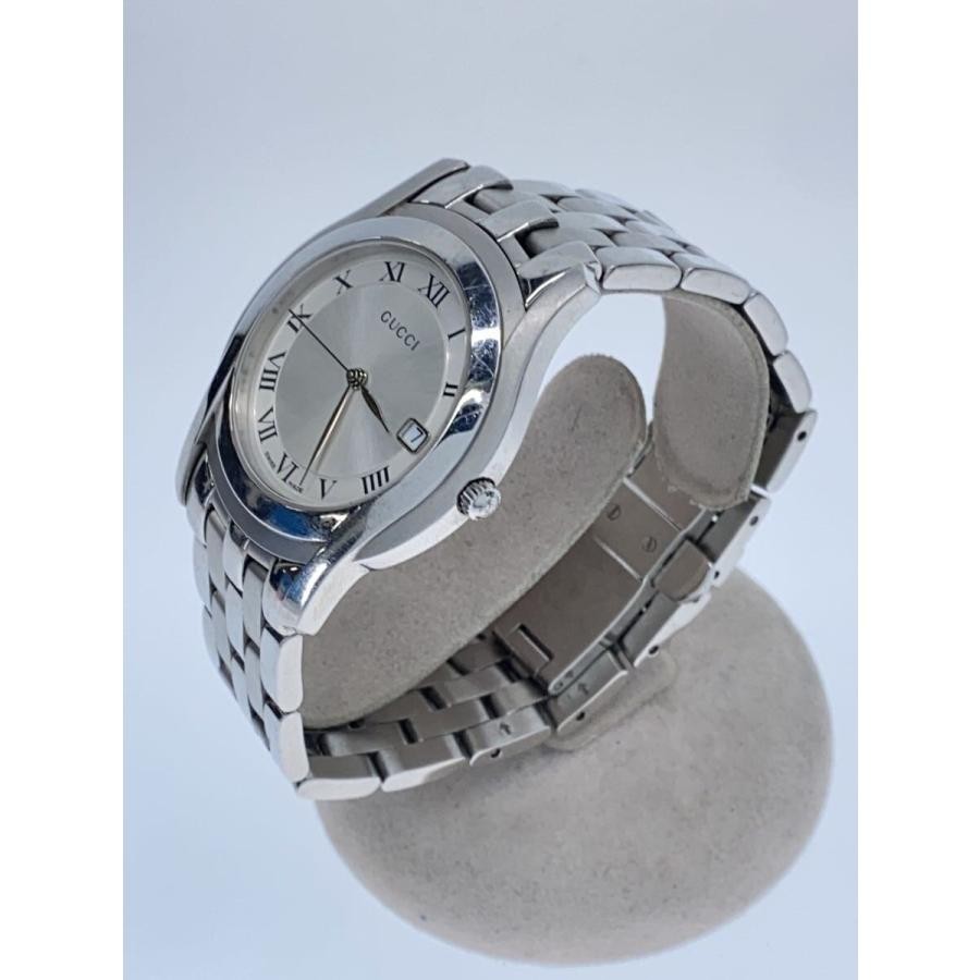 GUCCI 5500M Case Size 3.9 ×3.6cm Wrist Size 16cm Used Watch #51414