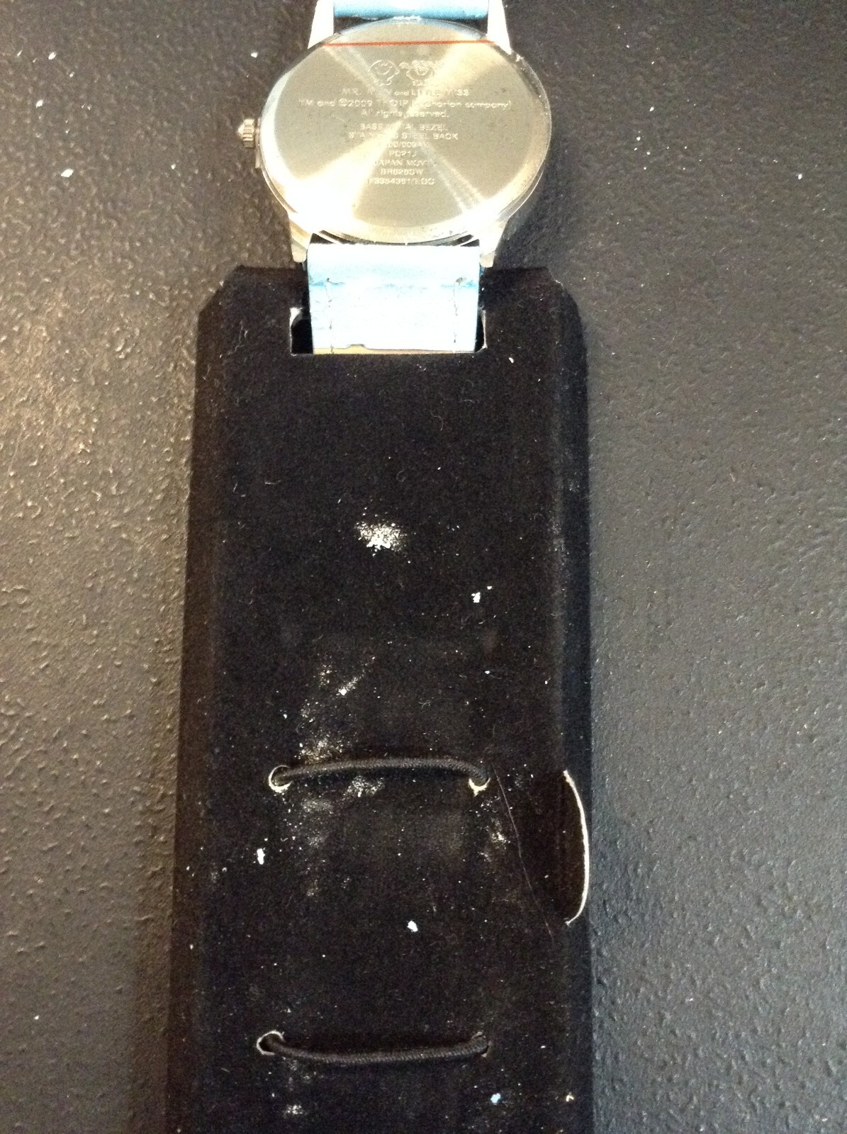 Mr. Men & Little Miss watch AS IS STOPPED DAMAGED band Little Miss Trouble