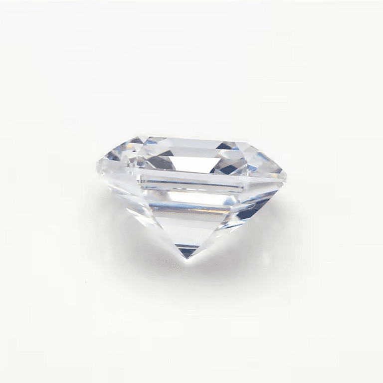2 CT Asscher Cut VVS1 Lab Grown Diamond Premium Quality gemstone 7.50 mm