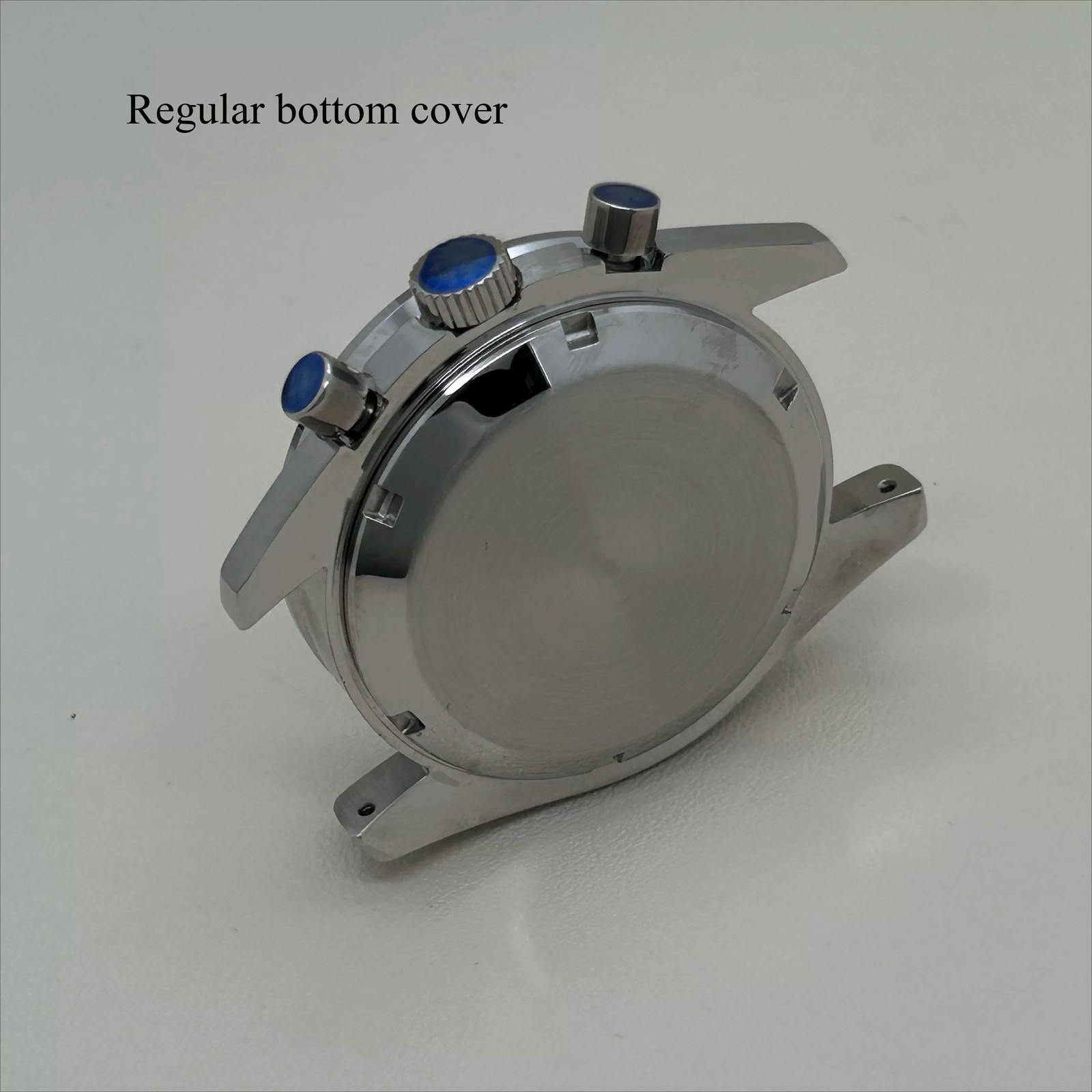 DIY Watch Part Kit for VK63 VK64 Speedmaster 39.7mm Watch Case Steel Strap