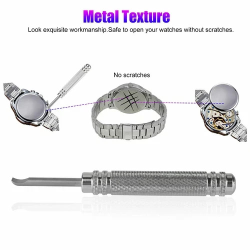 Watch Back Case Cover Opener Repair Kit Tool Battery Remover Wrench Adjustable