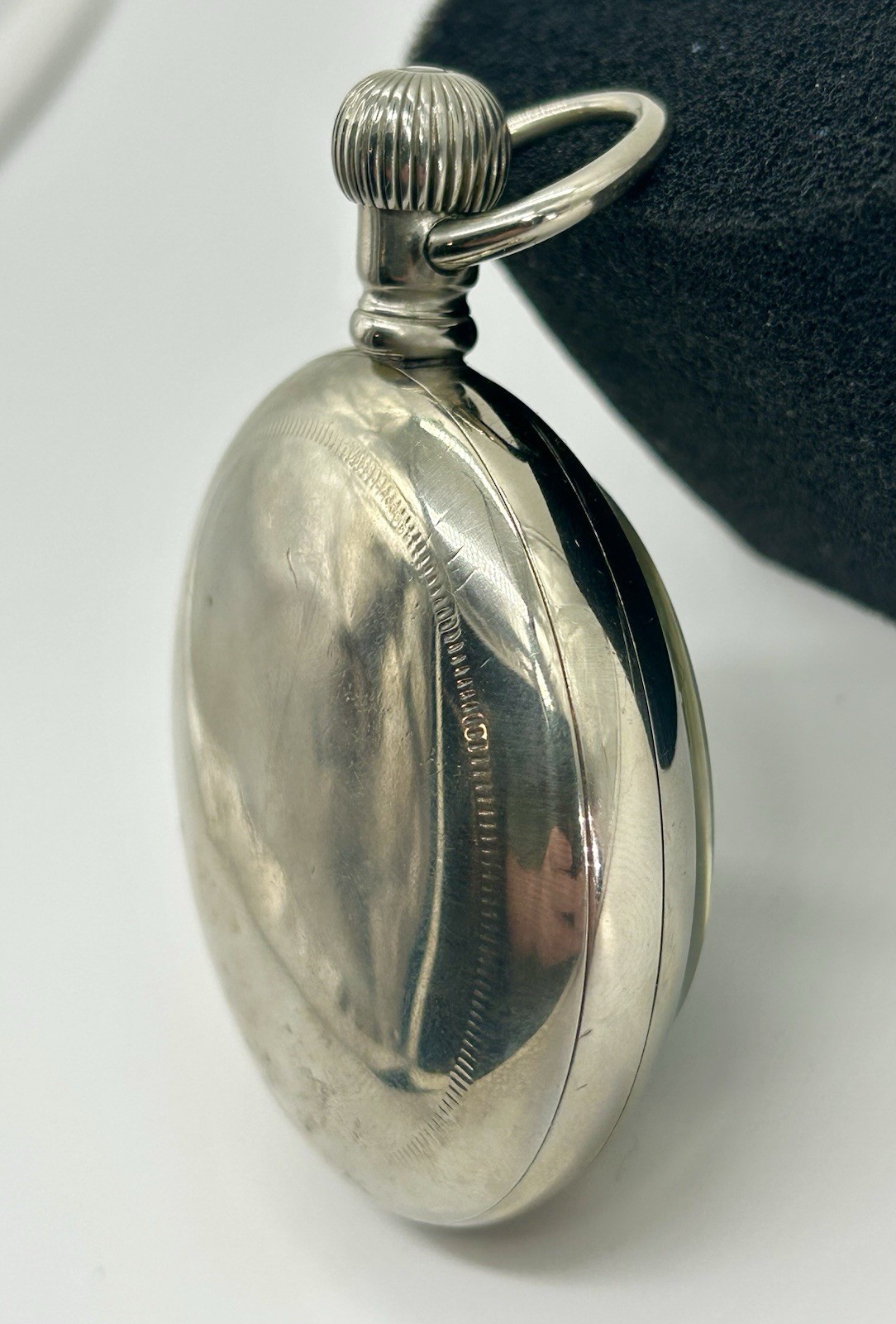 1911 Hamilton 940 Railroad Pocket Watch 21 Jewel Lever Set 18 Size Running