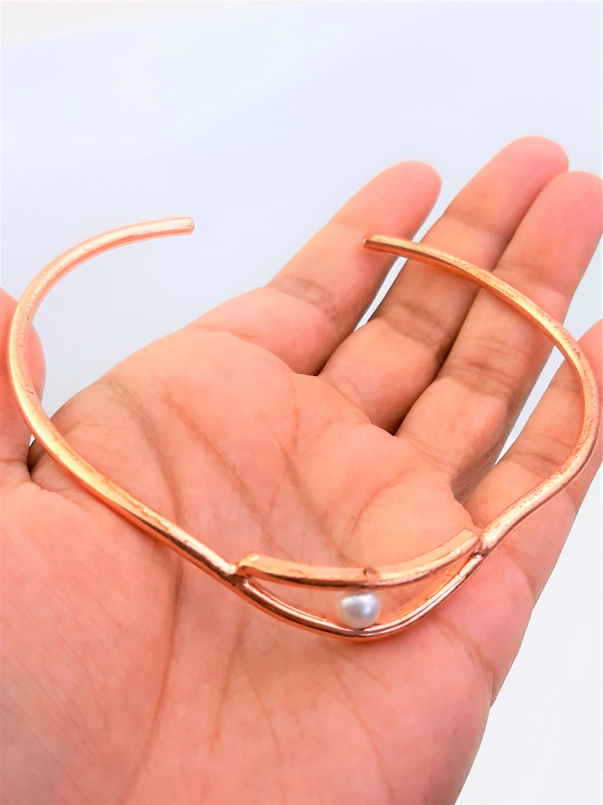Pure copper adjustable anklet ,handmade, free UK delivery, Unisex anklet ,gift