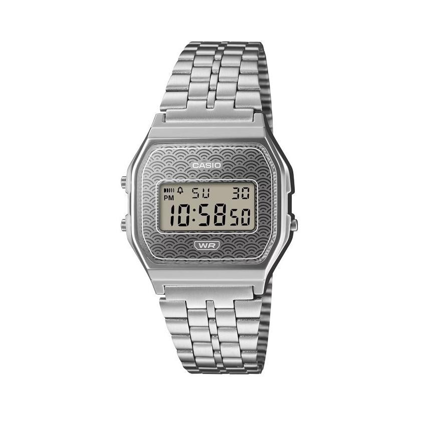 CASIO CLASSIC Series A159WEVJ-7JR Made in Japan NEW Traditional Japanese pattern