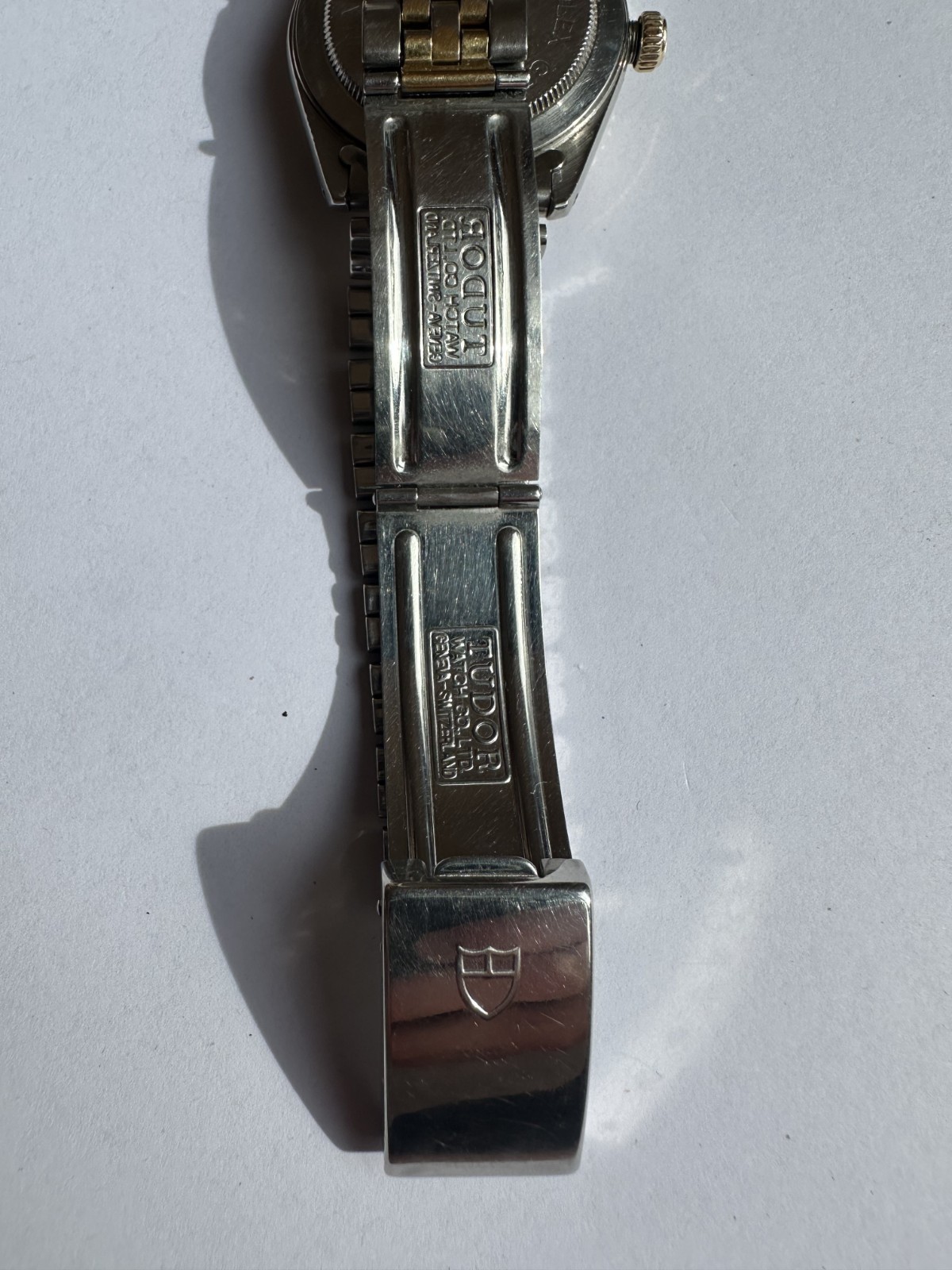 Tudor Prince Oysterdate 74033 Champagne Linen Dial Two-Tone Automatic