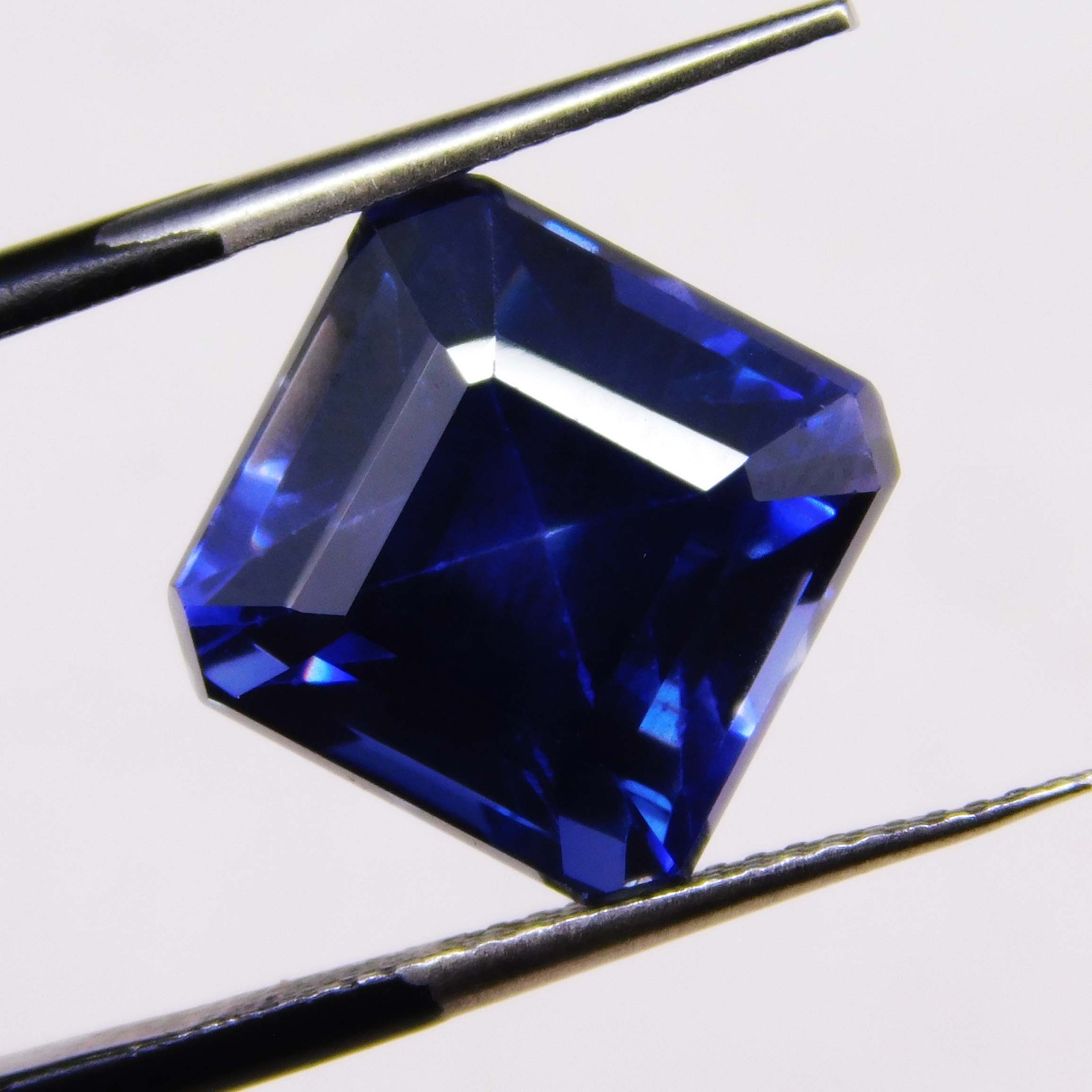 12.45 Ct Sri Lanka Natural Ocean Blue Sapphire Octagon CERTIFIED Loose Gemstone