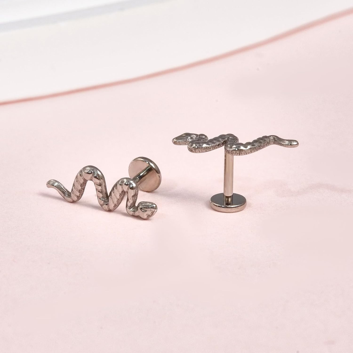G23 Hypoallergenic 18g Flat Back Stud Earrings | F136 Implant Grade Titanium …