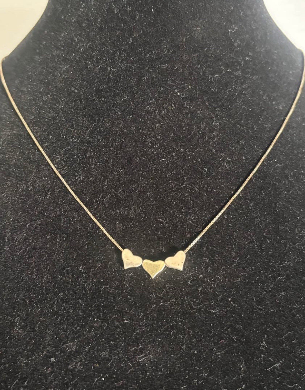 Vintage Alexa’s Angels Sterling Silver Hearts Necklace
