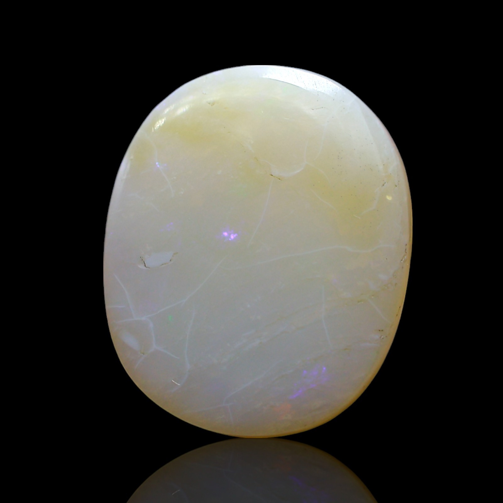7.00 Cts Oval Fire Opal Cabochon Wire Wrapped Gemstone Natural 17x14x4 mm