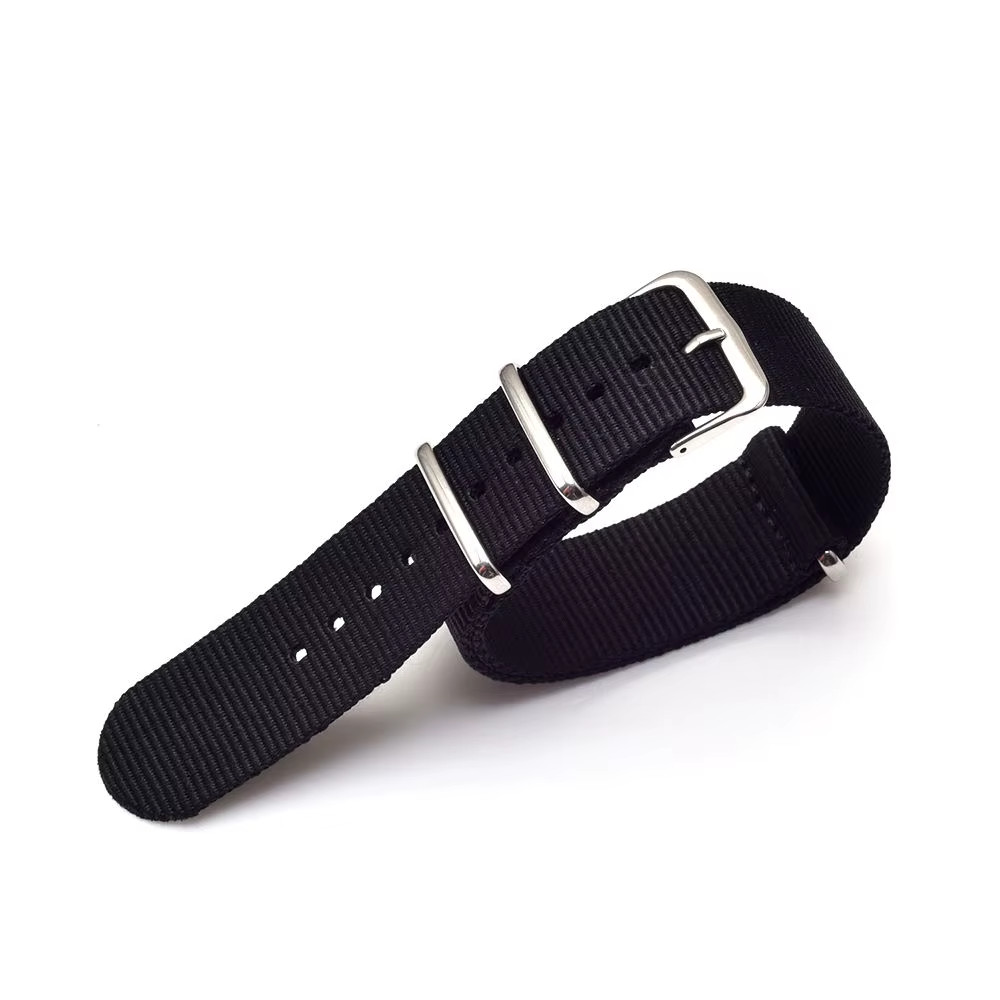 Nylon NATO Watch Band Strap 16mm | 18mm | 20mm Black | Gray | Army Green | Beige