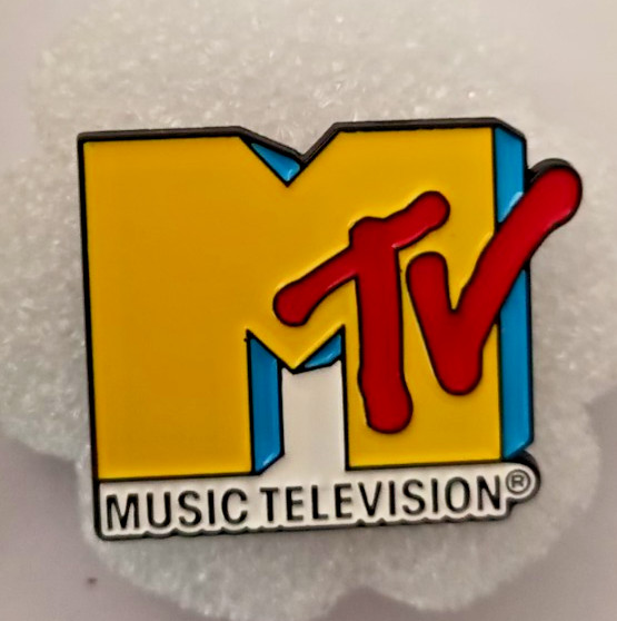 MTV ENAMEL PIN-SHIP ALL THE PINS YOU BUY FOR $4.99-VISIT OUR STORE