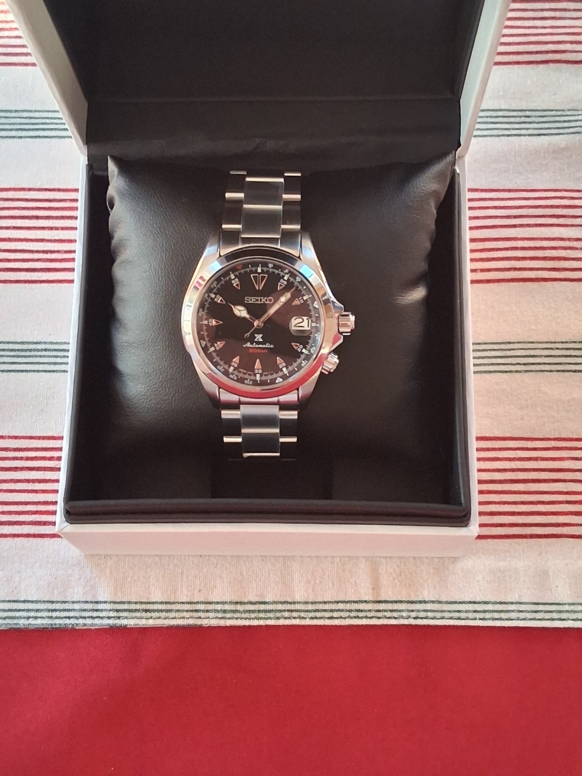 Seiko Men’s Prospex Alpinist Automatic Watch SPB117J1