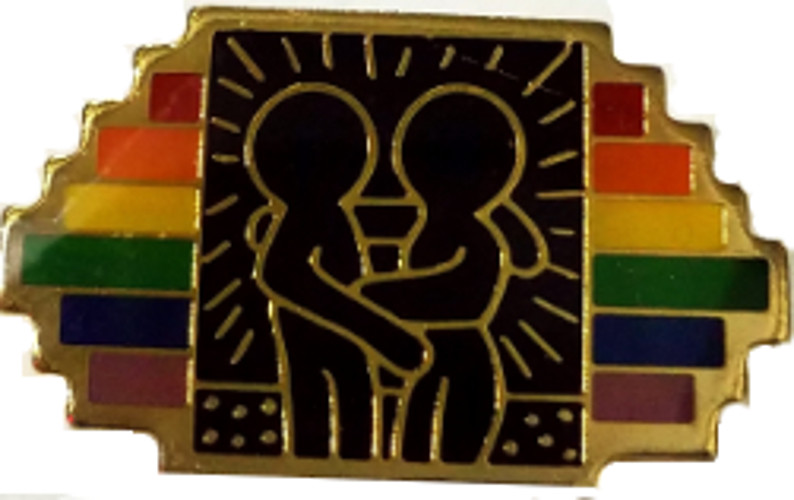 Gay Pride Enamel Lapel Pins Badges Rainbow Leather Bear Flag LGBT Ally Wholesale