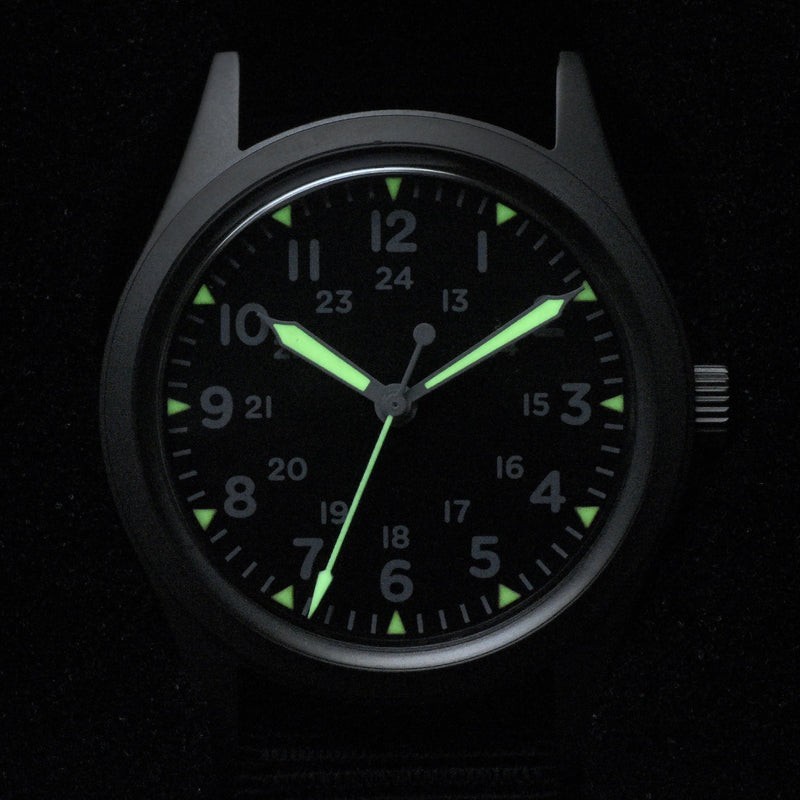 MWC GG-W-113 Military Watch Vietnam Field 38mm Mechanical Hand Wind