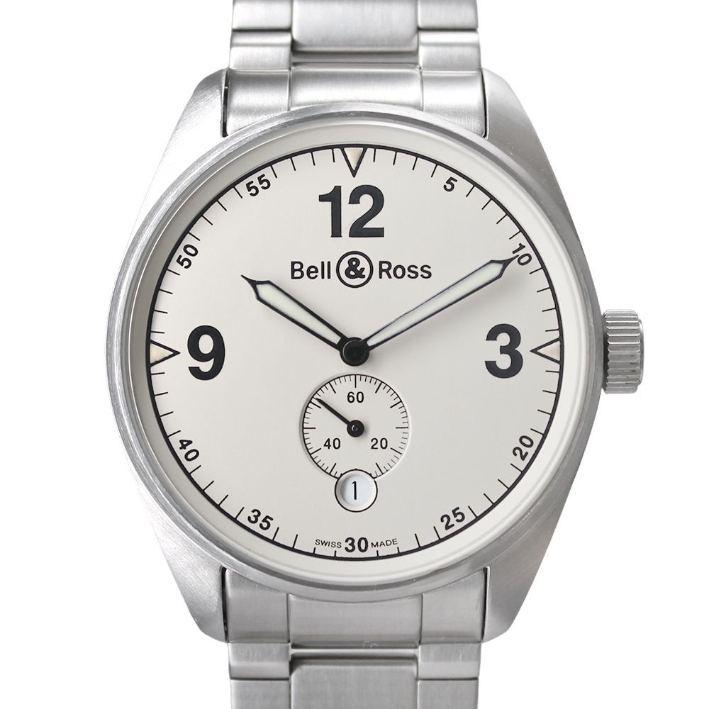 Bell&Ross Vintage Original Beige BR123 Men’s Unused