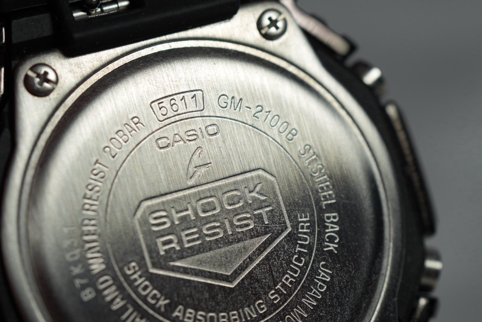 Casio G-SHOCK Men’s 200m Shock-Resist Quartz Ana-Digi Red Dial Watch