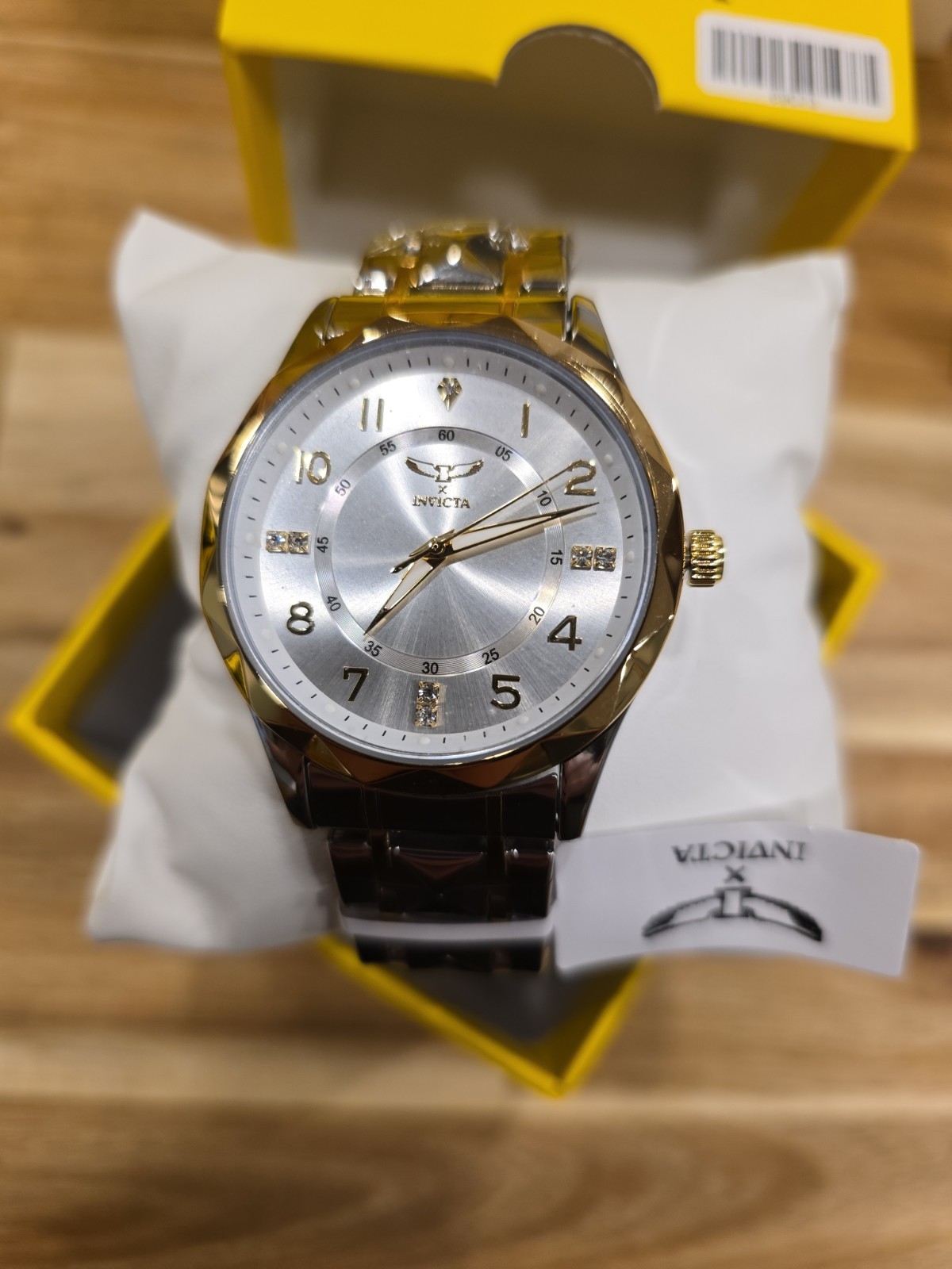 Invicta Specialty I by Invicta Men’s Watch – 41mm Two Tone Silver Dial 69023 New